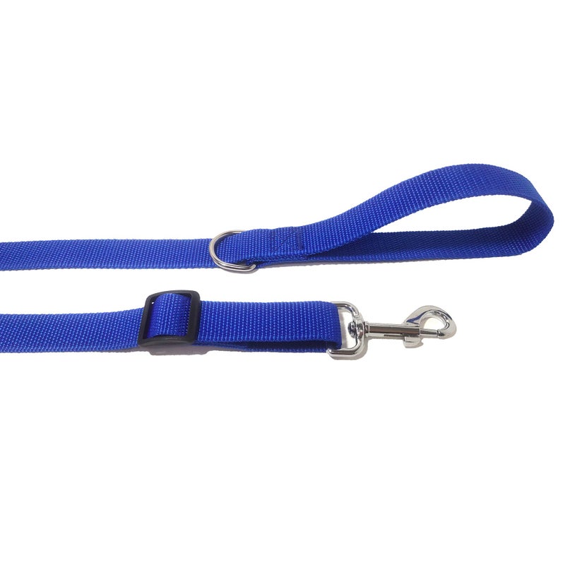 MANDAO 6FT Adjustable Dog Leash, Nylon Dog Leashes for Medium Large Dogs (Blue) - Image 5